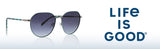 Peaceful Banks - Teal - Polarized Sunglass