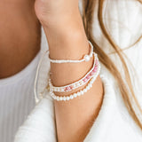 Self Love Pearl 4mm Healing Bracelet